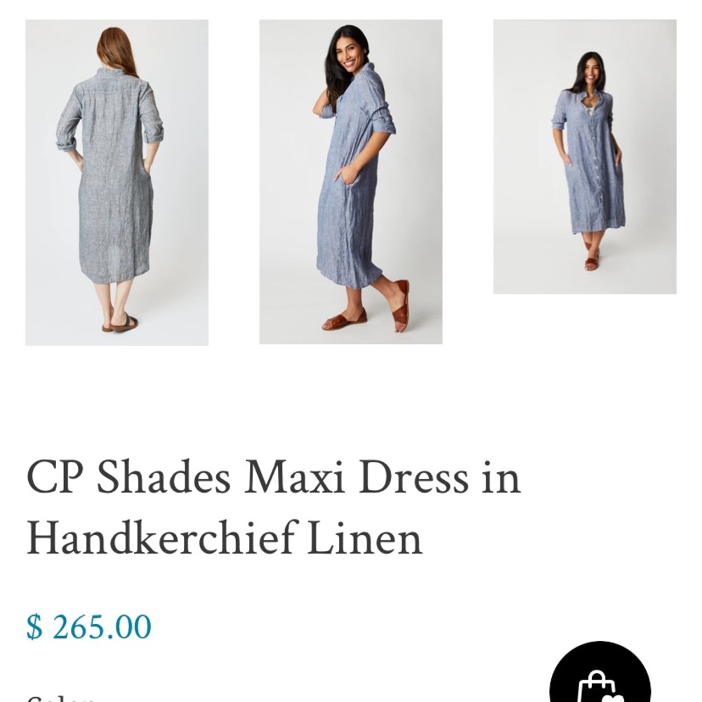 CP Shades Blue Midi Dress - Picture 11 of 11